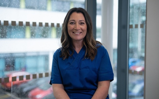 Image of Tara in her nursing uniform