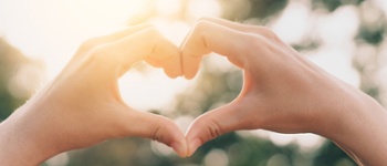 hands making a heart shape
