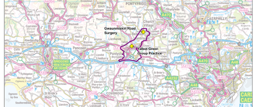 Talbot Green Group - Practice boundary