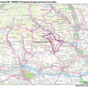 Penygraig Surgery practice boundary.png