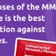 Two doses of the MMR vaccine is the best protection against measles.