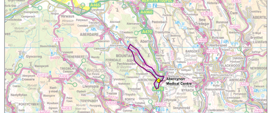 Abercynon Medical Centre - Practice boundary