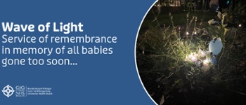 Wave of Light Service of remembrance in memory of all babies gone too soon....