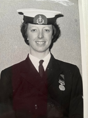 Lynne in the Navy