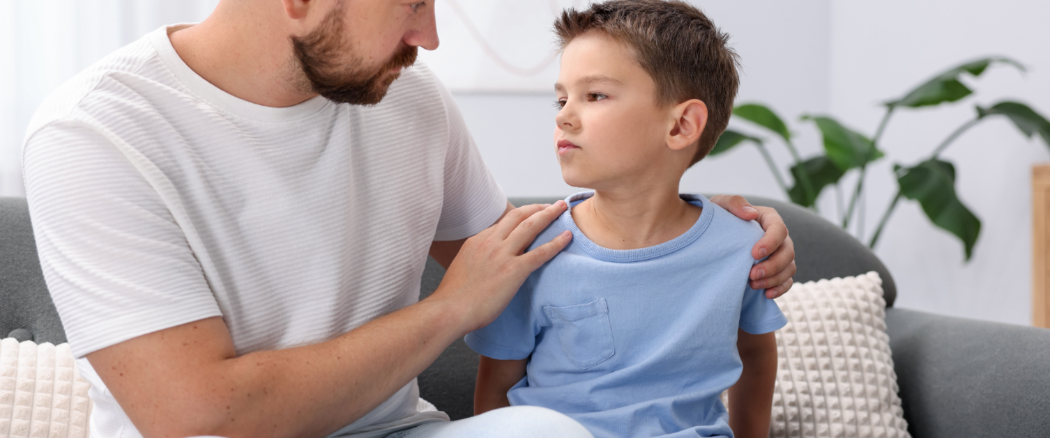 Child with father