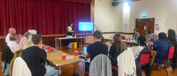 Community Leaders and Champions at a Meeting