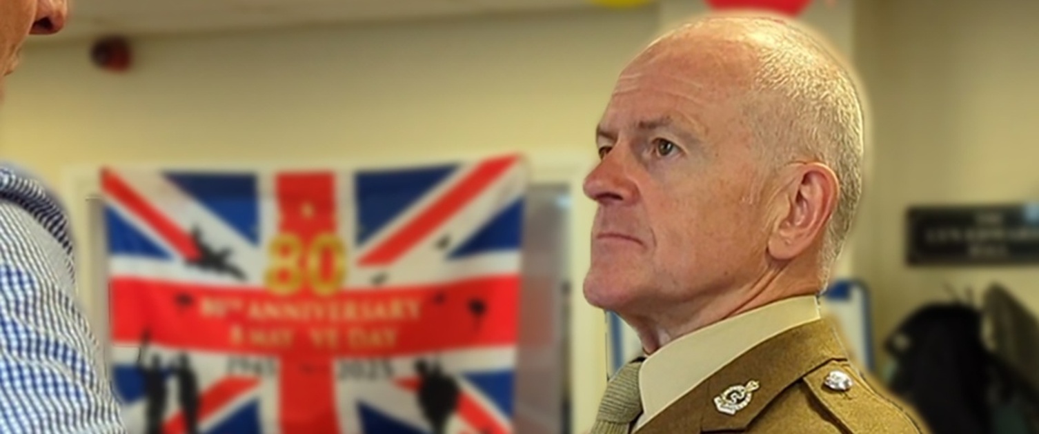 Veteran in uniform