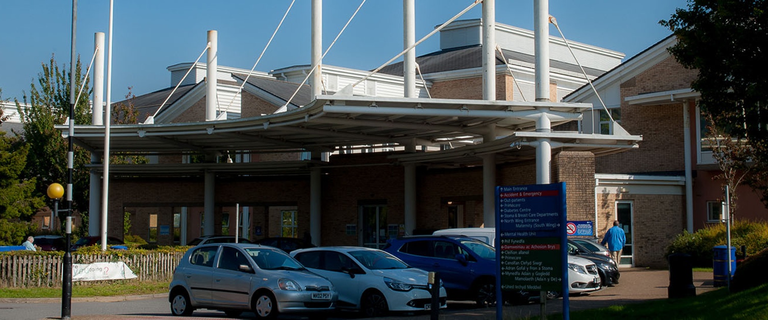 Map of Royal Glamorgan Hospital