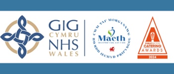 NHS Wales, Maeth CTM and Public Sector Catering Awards Logos