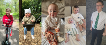 Group of children who were born prematurely