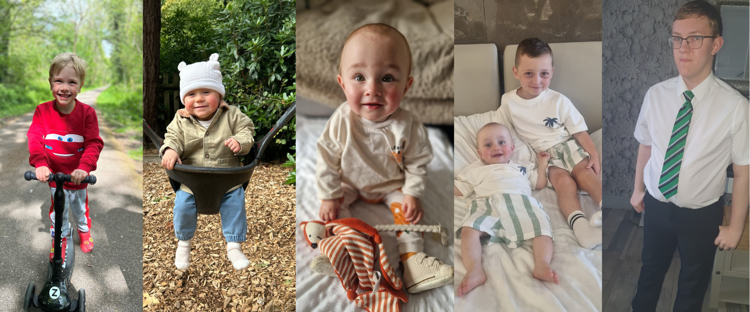 Group of children who were born prematurely