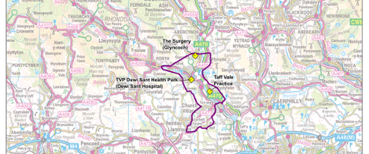 Taff Vale- Practice boundary