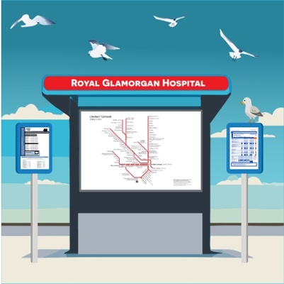 Royal Glamorgan Hospital Bus Stand