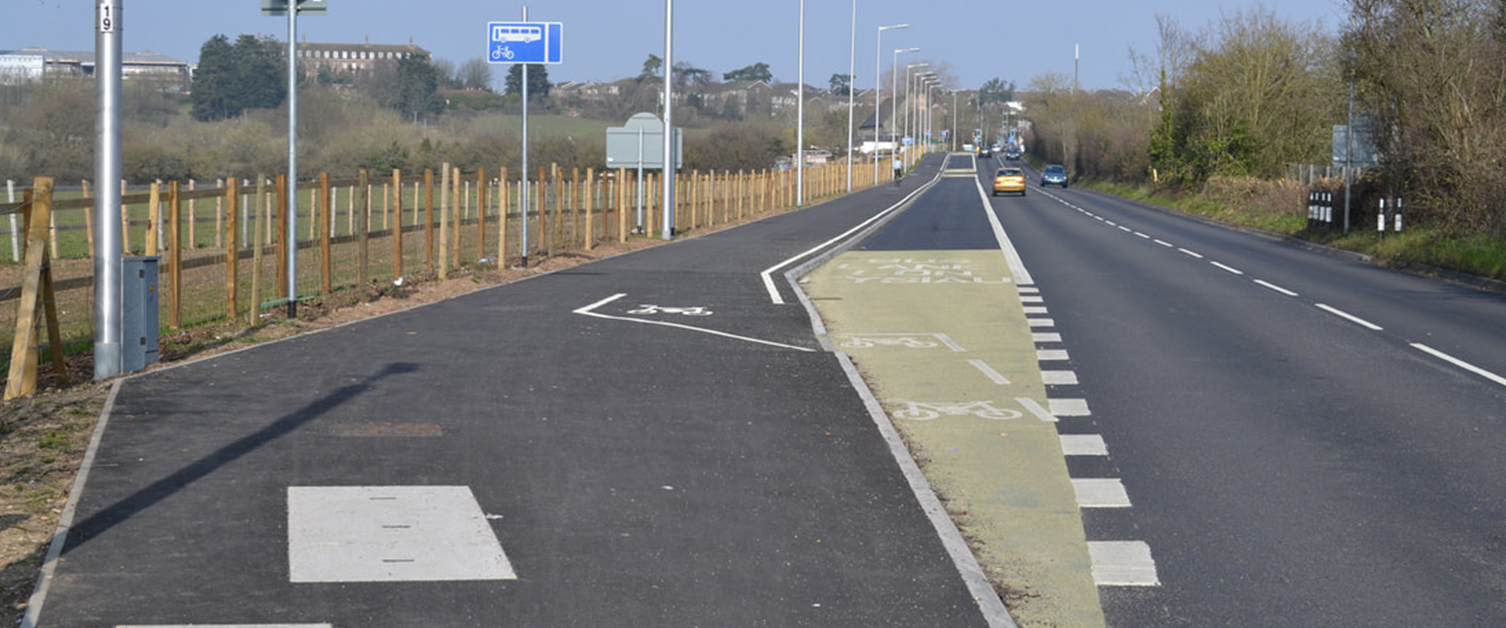 a cycle lane