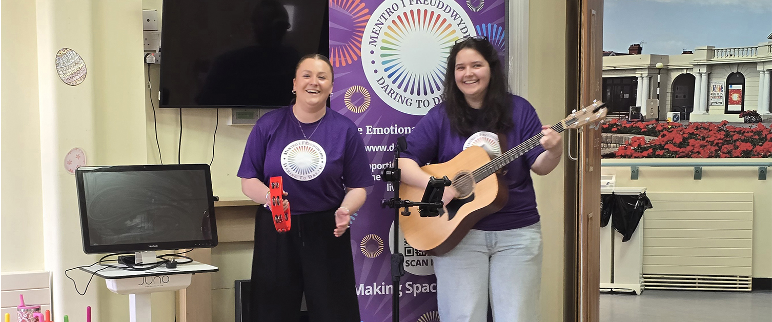 Lylia Young and Ffion Parry