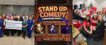 Stand Up Comedy Fundraiser Night Banner