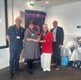 Receiving national award for CTM maternity initiative