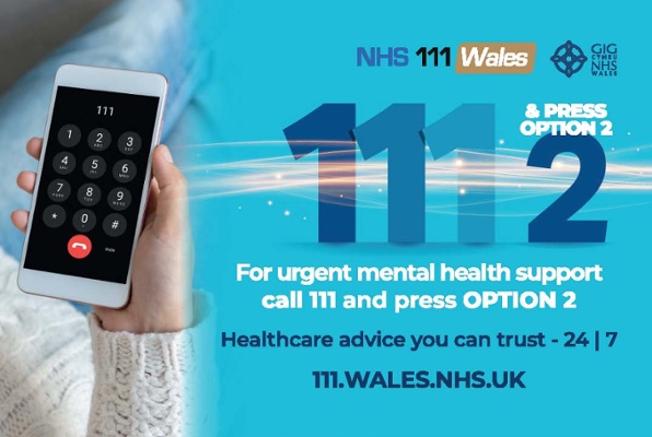For urgent mental health support call 111 and press option 2