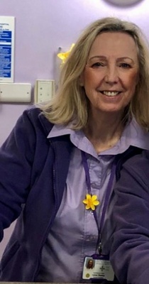 Lynne as a Volunteer