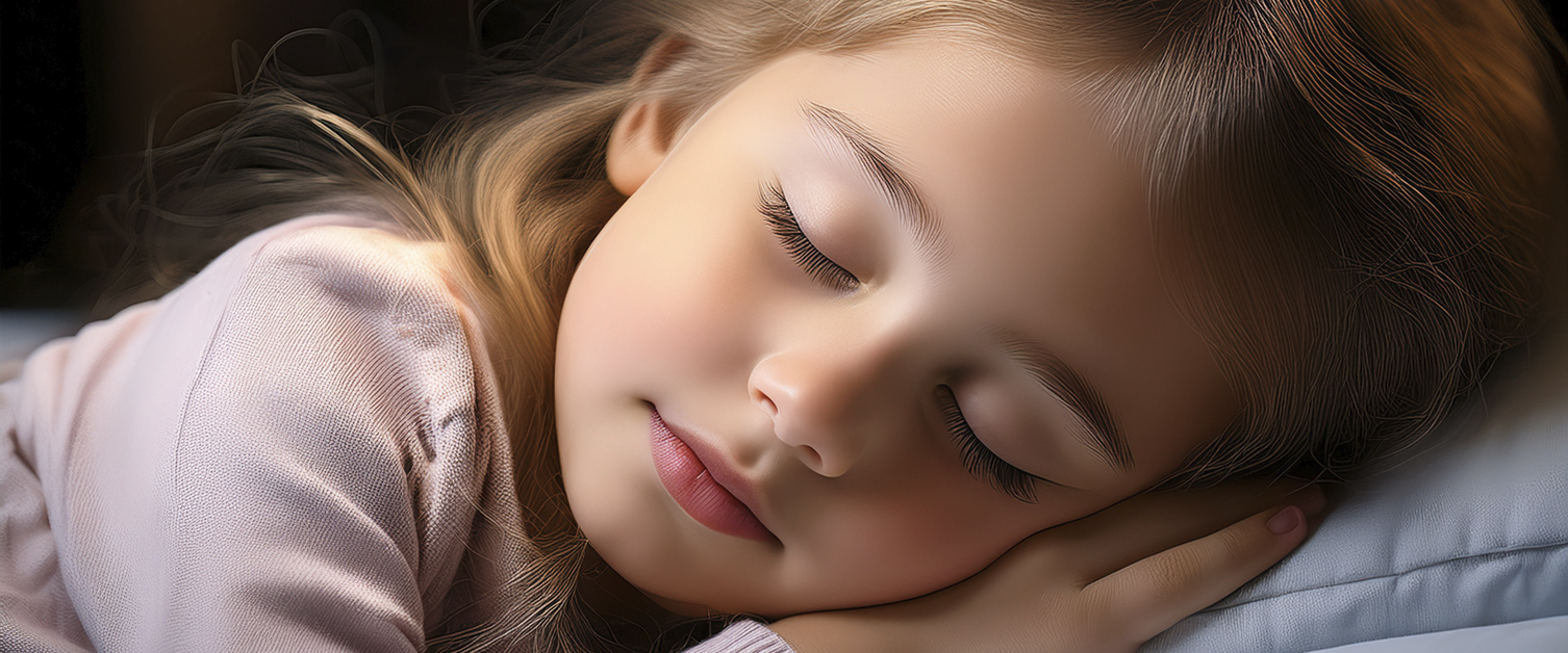a child sleeping