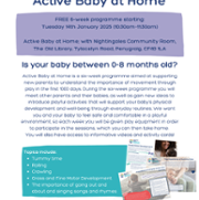 Active Baby at Home - Penygraig