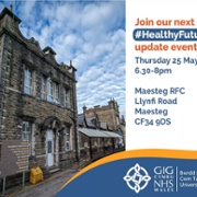 Healthy Futures Maesteg – Public Information  Event (May 2023)