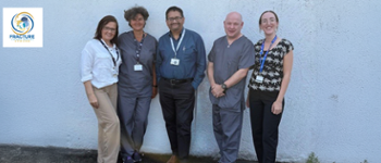 Left to Right - Natalie Hill, Yasmin Ford, Raja Biswas, Michael Jones, Chelsie Humphreys