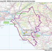Stormybrook Surgery practice boundary.png