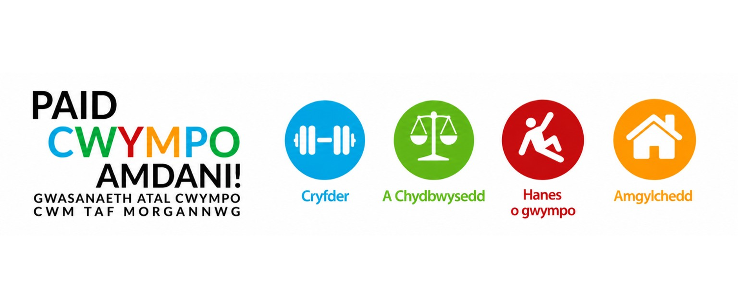 Wythnos Atal Cwympiadau: 21 - 25 Medi 2026