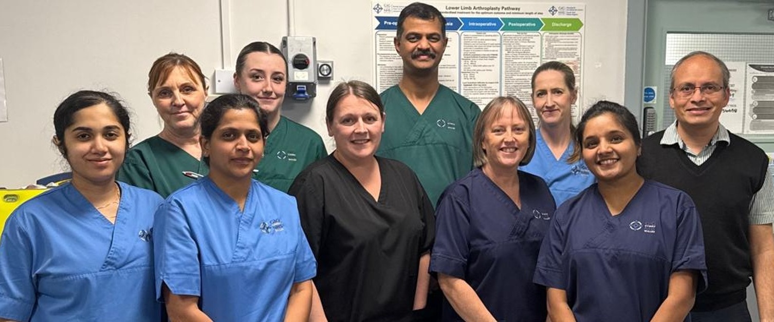 Cyrraedd Carreg Filltir: Cwblhau'r 1,000fed llawdriniaeth orthopaedig ddewisol yn y ganolfan newydd Ysbyty Tywysoges Cymru