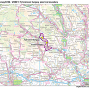 Tylorstown Surgery practice boundary.png