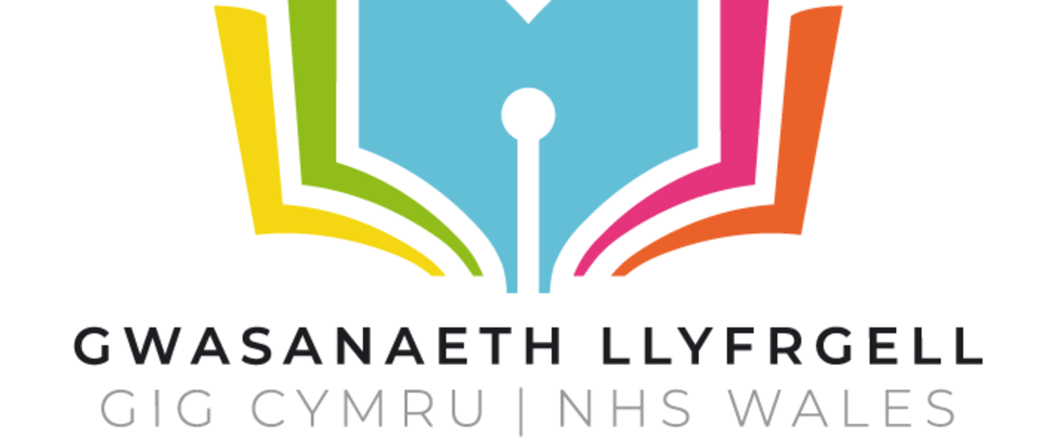 NHS Wales Library Services Logo