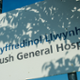 Withybush hospital sign