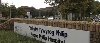 Prince Philip Hospital sign