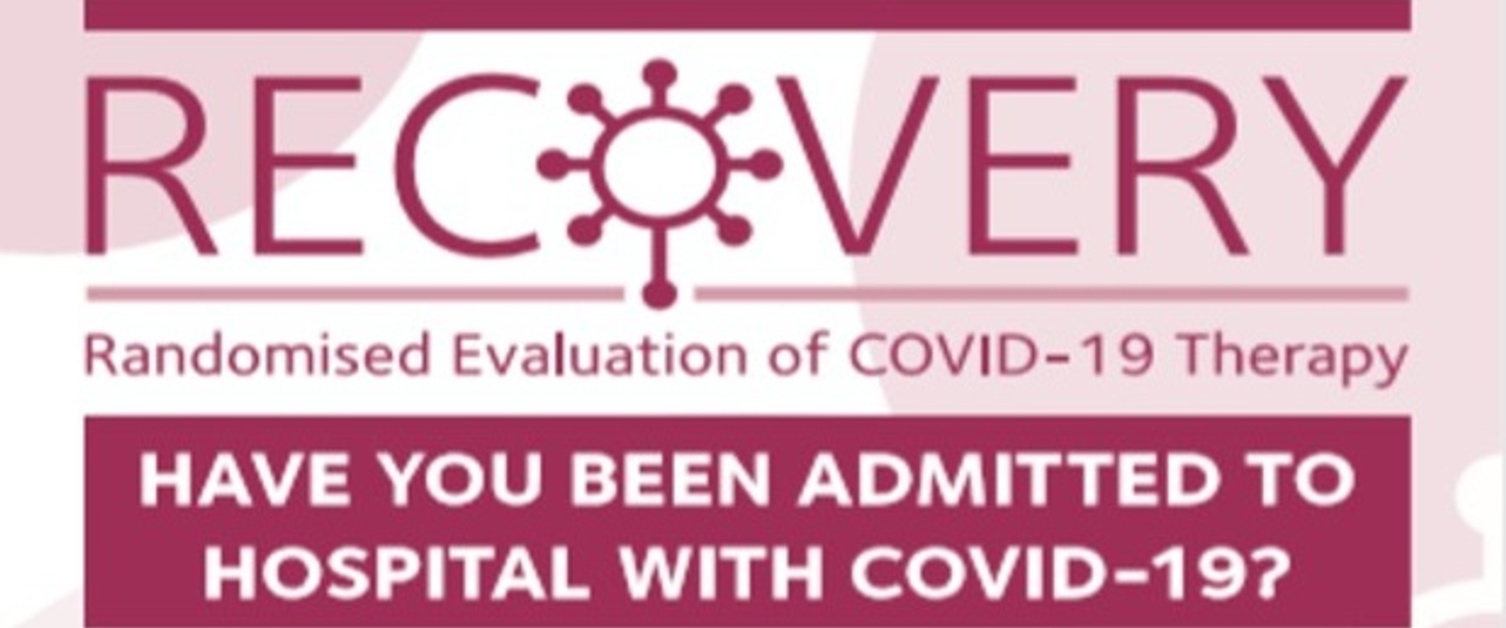 COVID-19 RECOVERY trial poster