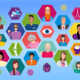 <div><br></div><div><span style="background-color: rgb(234, 244, 253);">people and hexagons on a blue background</span></div>
