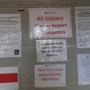 Withybush outpatients no access.jpg
