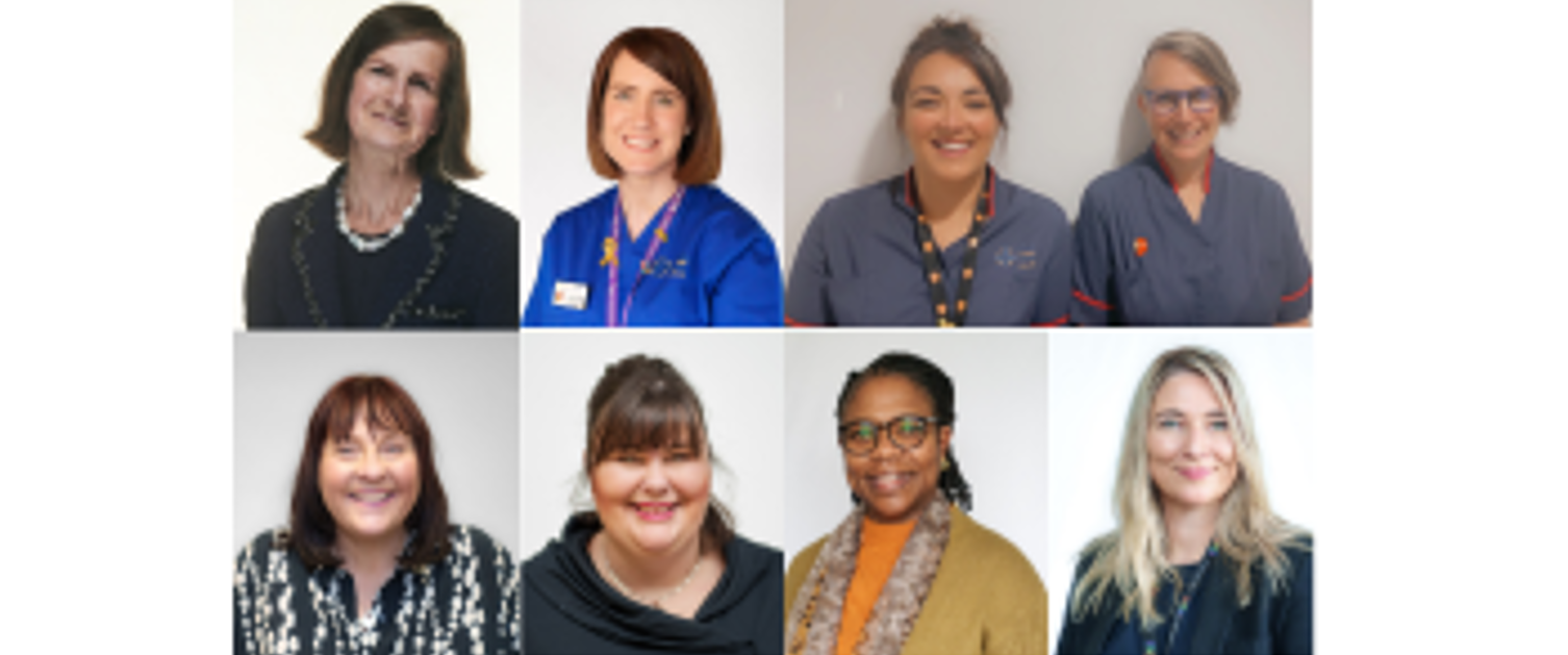 A photo collage of the eight finalists for the RCN awards 2023