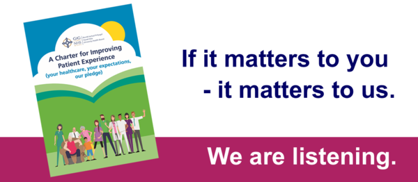 Patient Support - If it matters to you, it matters to us. We are listening.