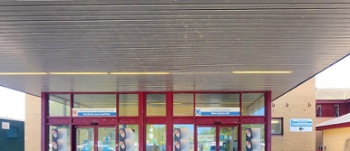Entrance to the Minor Injury Unit