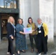 From left to right – Members of their team collect their award - Tricia Roberts (Clinical Nurse Specialist Adult ADHD Service); Wendy Thomas - Head of National Neuro-divergence team in Wales; Catherine Vaughan - Service Delivery Manager Neuro-Developmenta