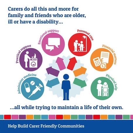 Carers do all this and more for family, friends who are older or have a disability