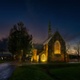 St David’s chapel at night