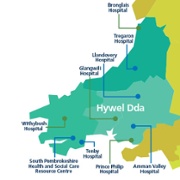 A little about us- the hospitals across Hywel Dda region