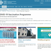 New vaccine web page published