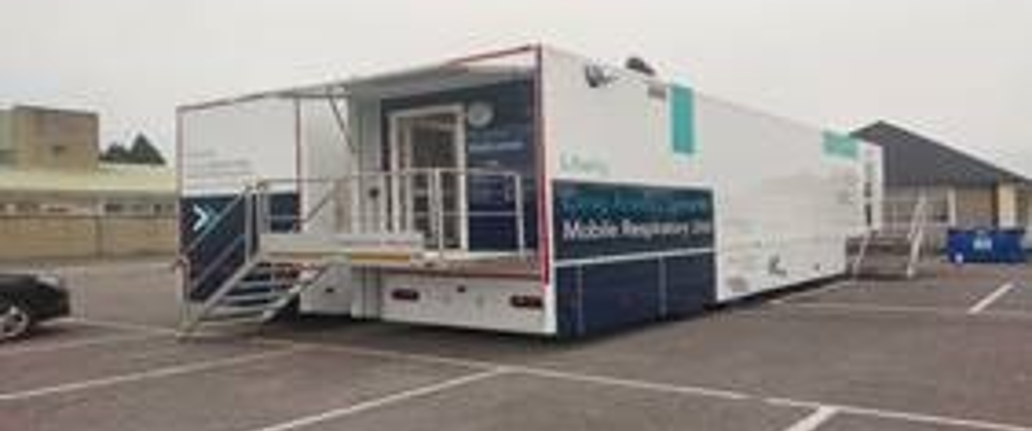 Respiratory Innovation Wales Bus provides LUMEN Service across Hywel Dda