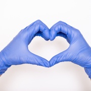 Heart - gloves