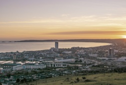 Landscape of Swansea Bay