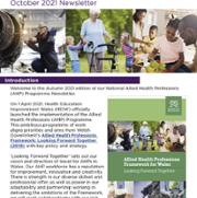 AHP October newsletter 2021