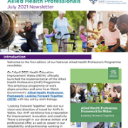 AHP Newsletter - July 2021